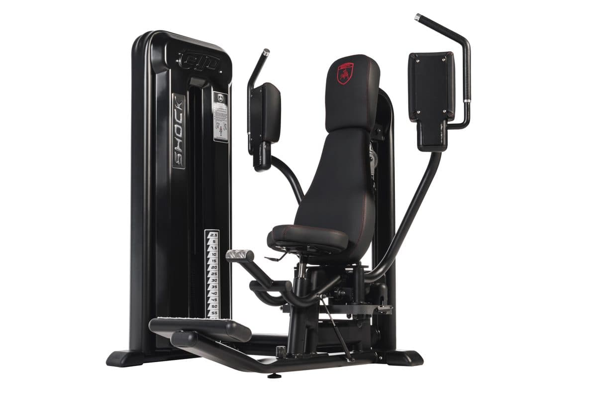 Telju Chest Press / Butterfly — Pin Loaded kabelmachine — SHOCK lijn