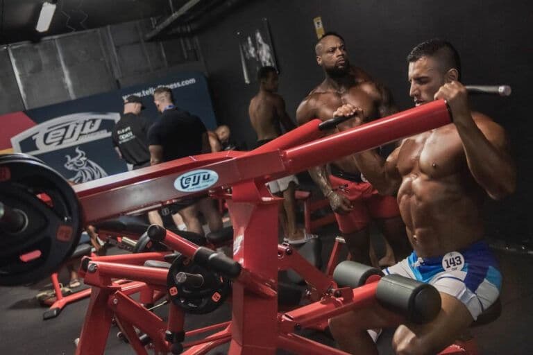 Pump Up Room — Backstage warm-up zone